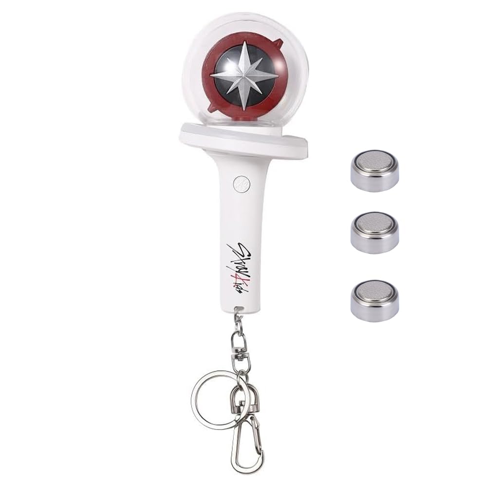 Stray Kids Light Stick Ver 2 Keychain - Official Fan Gift for SKZ Concert Goers