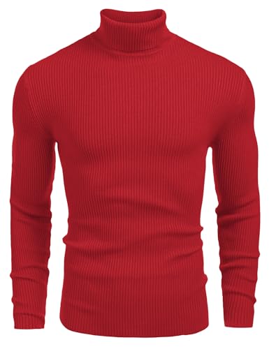 Curly critters love cozy knits with ribbed, slim-fit fashion win.