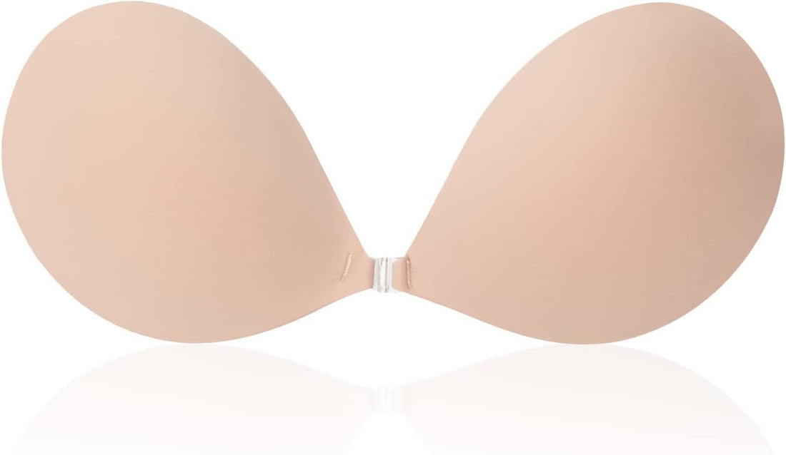 Green up arrow, increased. Awant Strapless Sticky Bra Invisible Sticky Boobs Silicone Adhesive Bra...