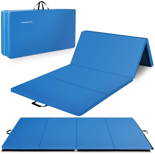 BalanceFrom 10x4 Feet Folding Gymnastics Mat with Vinyl Surface