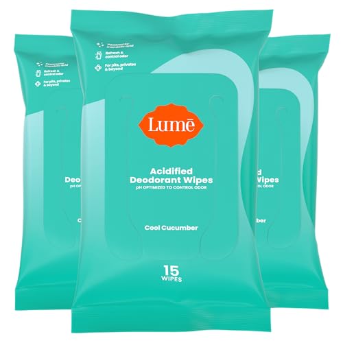 Armored Defense Against Odors: Lume's Ultra-Potent Natural Wipes Included