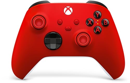 Xbox Wireless Gaming Controller (2025) - Pulse Red - Multi-Platform Compatibility