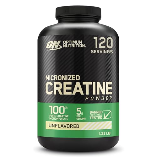 Unflavored Creatine Supplement Powder for Healthy Muscle Endurance and Strength.