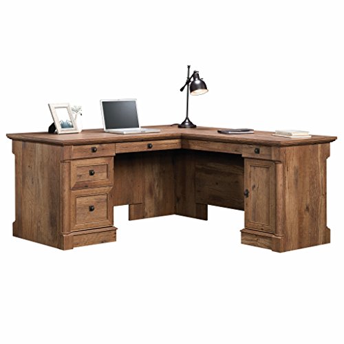 L Shaped Office Desks with File Storage and Cable Management