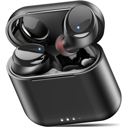 TOZO T6 Wireless Earbuds with Long-Lasting Playtime and Clear Call Quality
