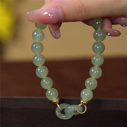 Vintage Chalcedony Bangle Bracelets for Women