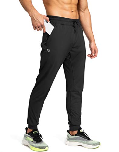 G Gradual Men's Sweatpants with Zipper Pockets Athletic Pants Traning Track Pants Joggers for Men ...