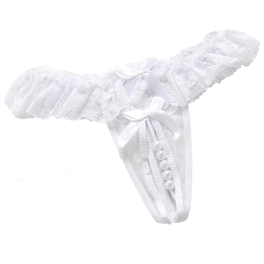 Crotchless Lace Panties for Women