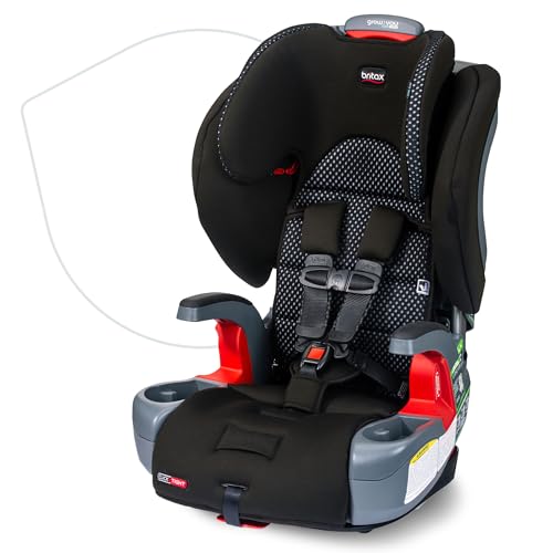 Britax Grow with You ClickTight Harness-2-Booster Car Seat, Cool Flow Gray.