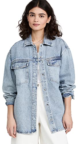 Pistola Denim Women's Mandy Oversized Shacket.