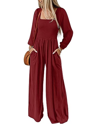 Women's Soft Comfortable Rompers with Pockets and Adjustable Straps.