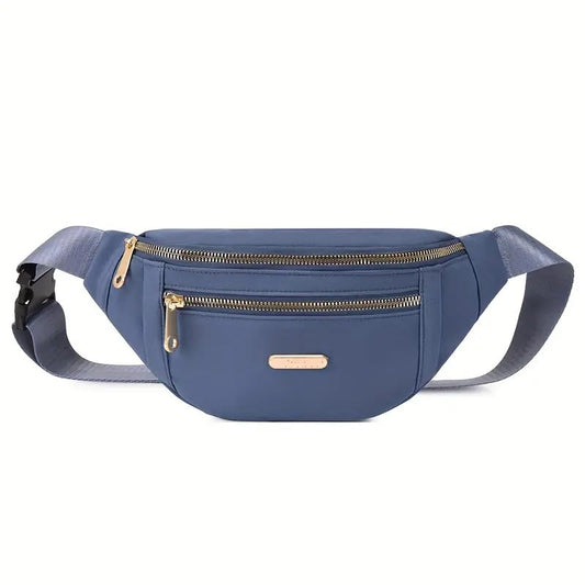 Women's Blue Crossbody Fanny Pack