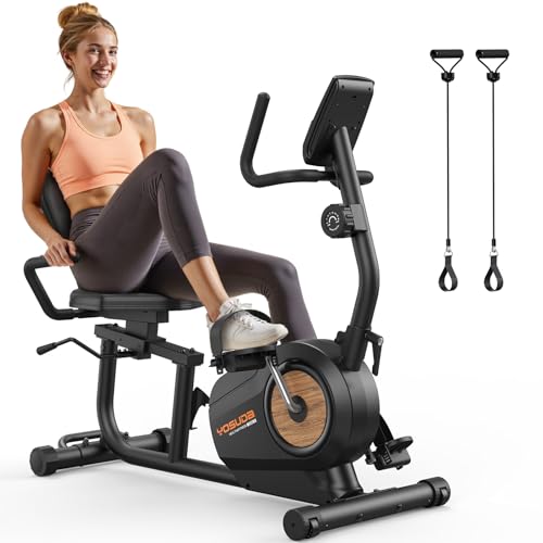 YOSUDA Recumbent Exercise Bike for Home Use