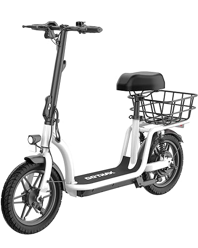 Gotrax Adult Electric Scooter with Seat Review