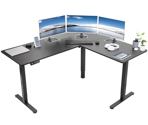 VIVO Electric L-Shaped Standing Desk Review