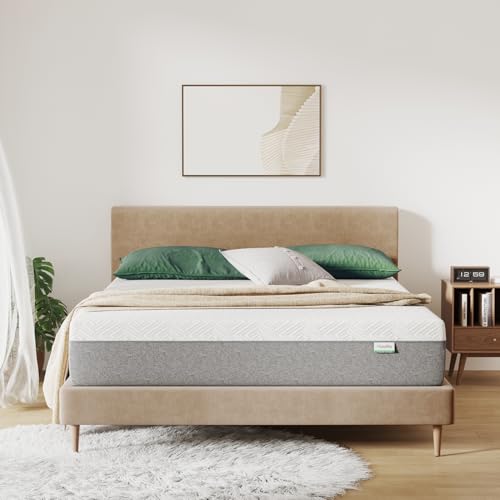 King Size Gel Memory Foam Mattress for Pressure Relief and Comfort