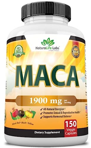 Nourish Your Body with 100% Pure Peruvian Maca Root Power Capsules