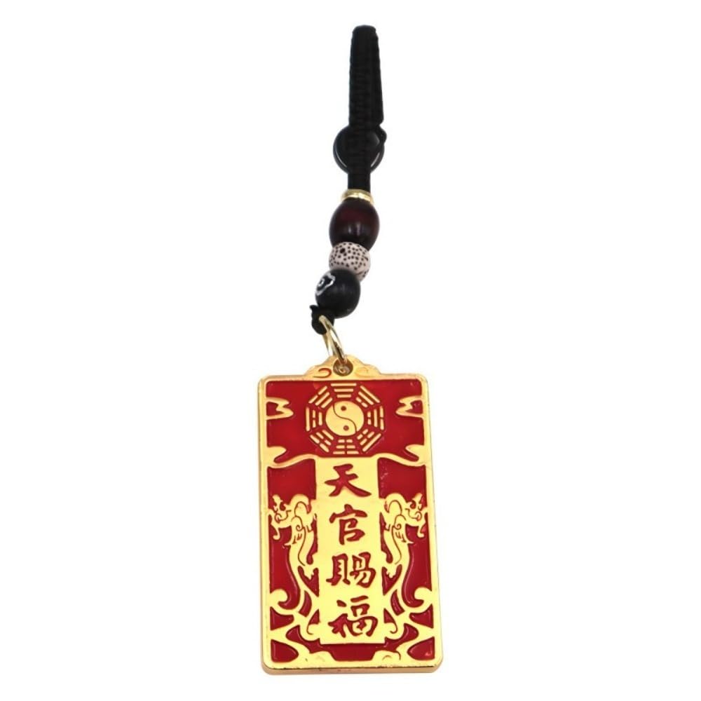 Brass Keychain for Attracting Wealth Luck