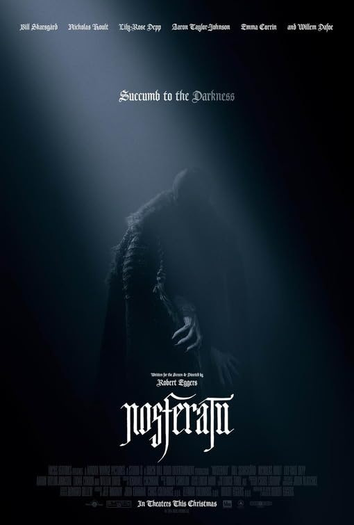 NOSFERATU - 11⁘x17⁘ Original Promo Movie Poster 2024 Robert Eggers Vampire.