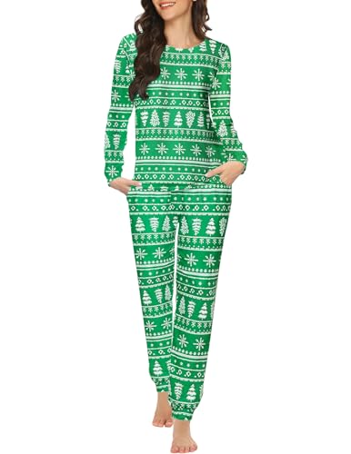 Mosomanek PLL Women's Sleep Sets Loungewear Pajamas with Pockets Included.