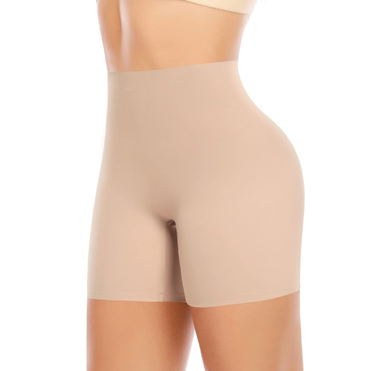 Seamless Shaping Boyshorts Panties for Women Slip Shorts Under Dress Shapewear Shorts Tummy Control ...