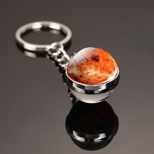 Luminous Planet Keychain Pendant