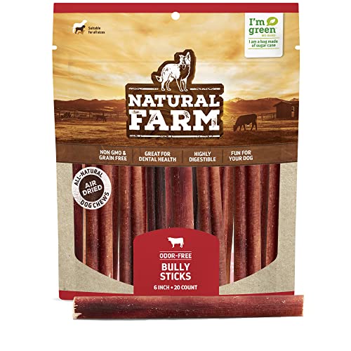 Be the first to Snag These Natural, Odor-Free Bully Sticks!!