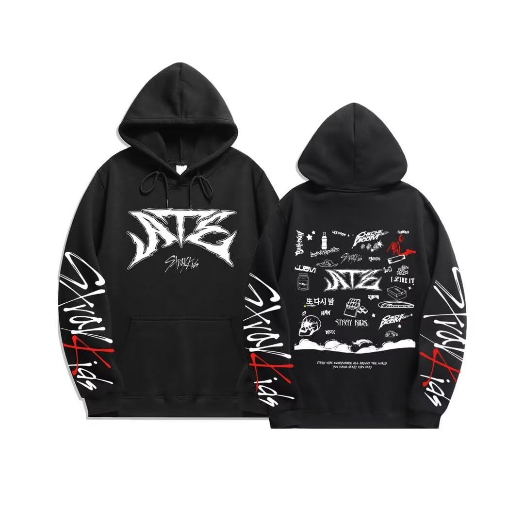 Kpop Stray Kids 2024 World Tour Hoodie, Felix Hyunjin Bangchan Changbin Lee Know Pullover ...