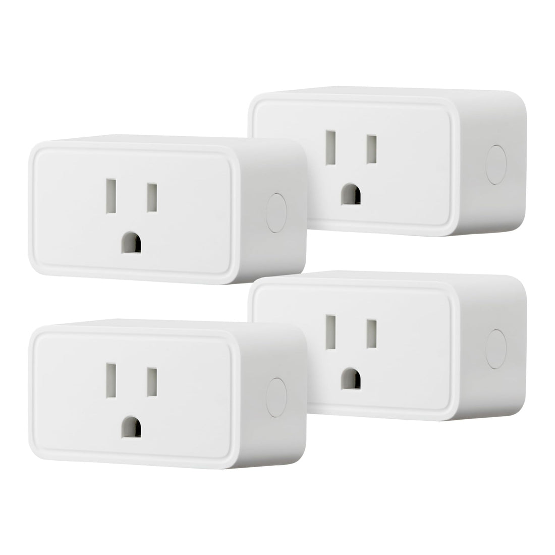 Amazon Basics Smart Plug 4-Pack with Alexa Compatibility