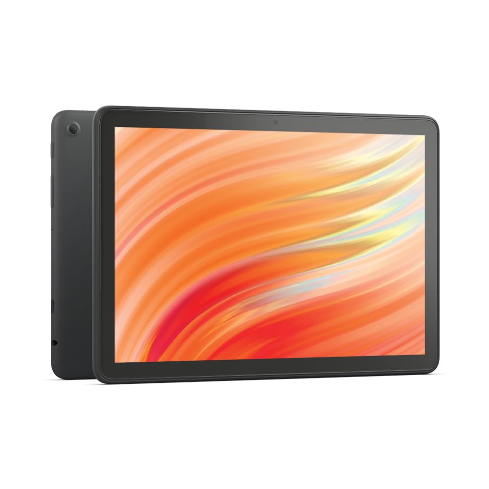 Amazon Fire HD 10 tablet (newest model) built for relaxation, 10.1⁘ vibrant Full HD screen, ...