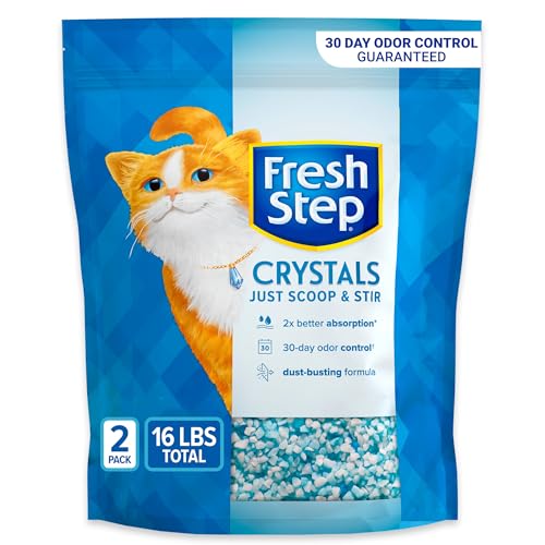 Ultra Lightweight and Absorbing Cat Litter in 2 Package Packs.