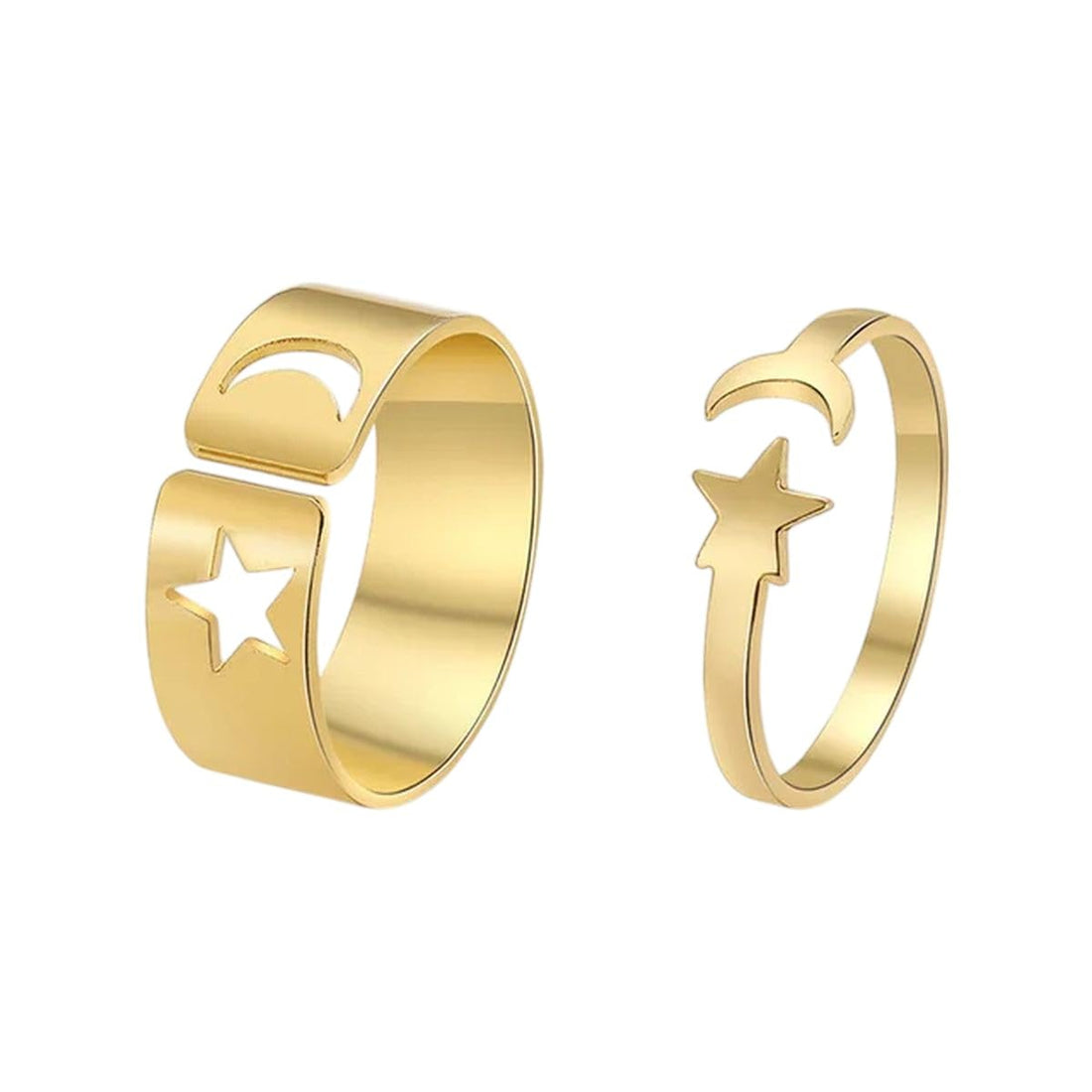 Creative Butterfly Rings For Women Men Couple Set