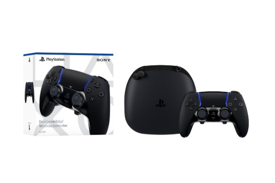 Elevate Gaming Experience with PlayStation DualSense Edge Wireless Controller Midnight.