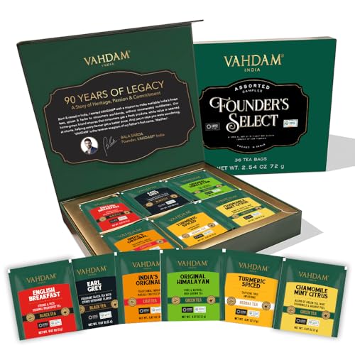 Indulge in VAHDAM's Vibrant Gluten-Free Tea Infused with Galactic Flavors