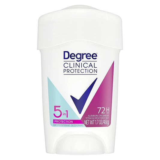 Women's 5-in-1 Antiperspirant and Deodorant for Up to 72-Hour Protection.