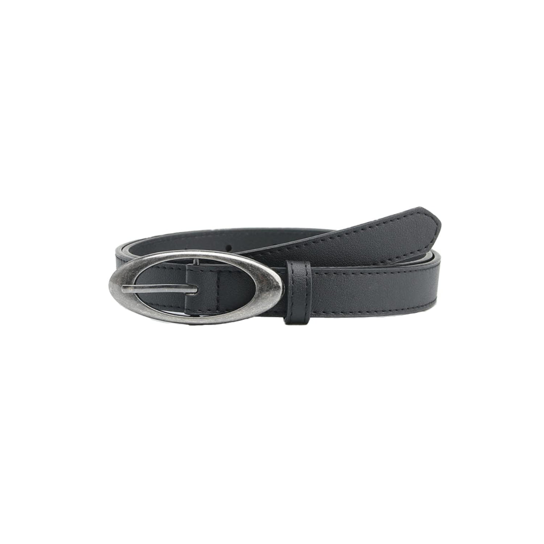 Y2K PU Leather Waist Strap Belt - Grunge Chic Accessory for Jeans, Skirt