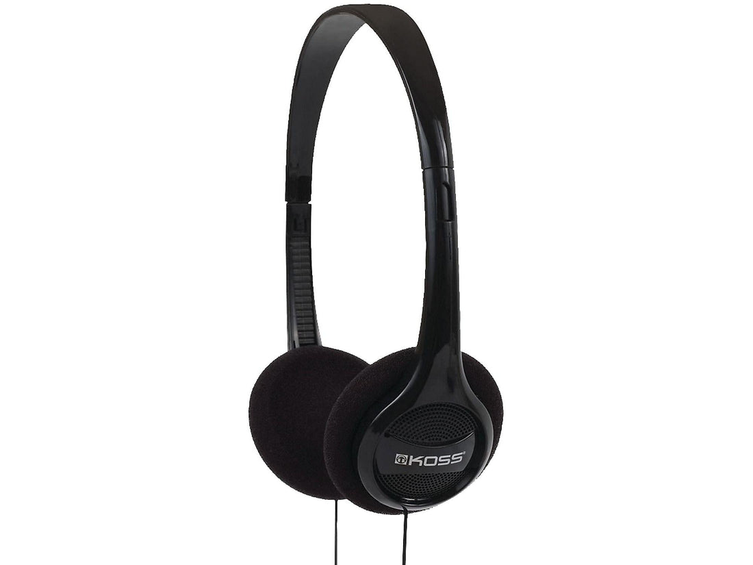 Koss KPH7 Lightweight Portable Headphone, Black.