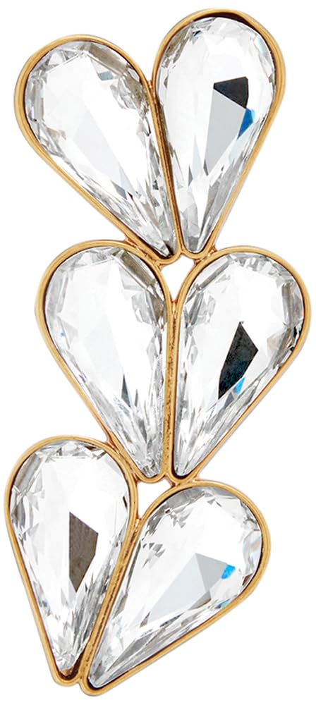 Crystal Heart Earcuff for Women