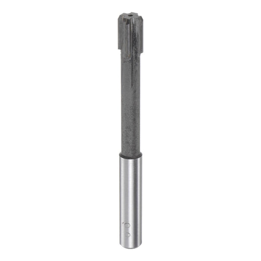 Chucking Reamer 9.9mm H7 Carbide Tip Straight Flutes Round Shank Lathe Machine Milling Cutter.