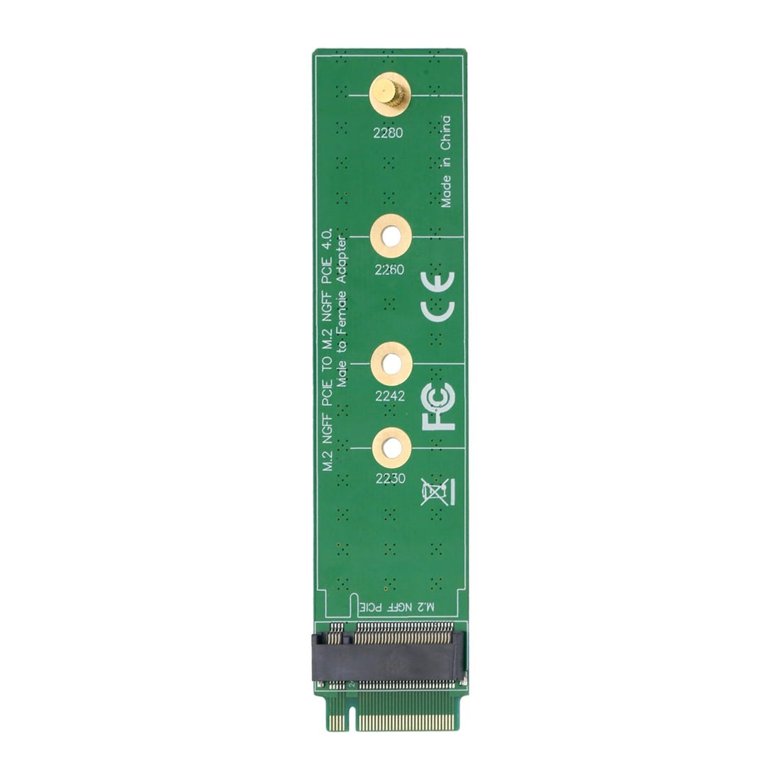 NVME M. 2 PCI-E 4. 0 Expansion Card Adapter for 2230-2280 SSD Hard Disks