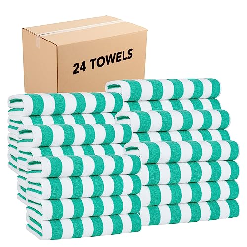 Bulk Beach Towel Set for Outdoor Use Large Soft Quick Dry Cotton Terry Towels Set.