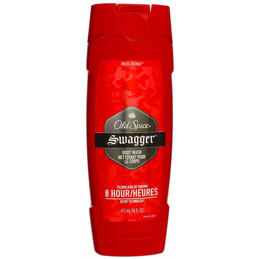 Old Spice Red Zone Body Wash Swagger 16 oz (Pack of 7).