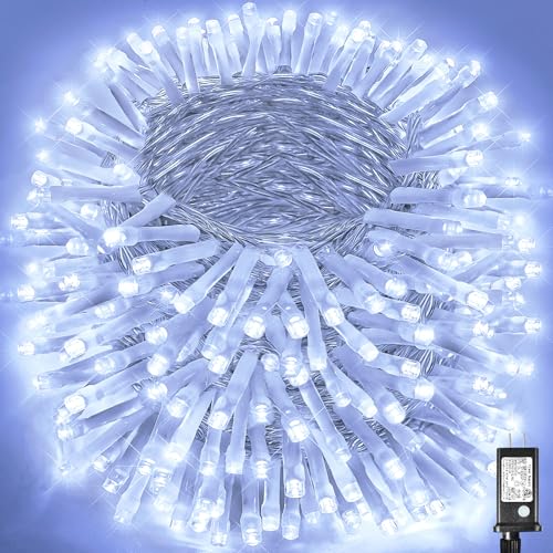 500 LED Christmas Lights Outdoor - 165FT Super Long Christmas String Lights 8 Modes Waterproof Plu...