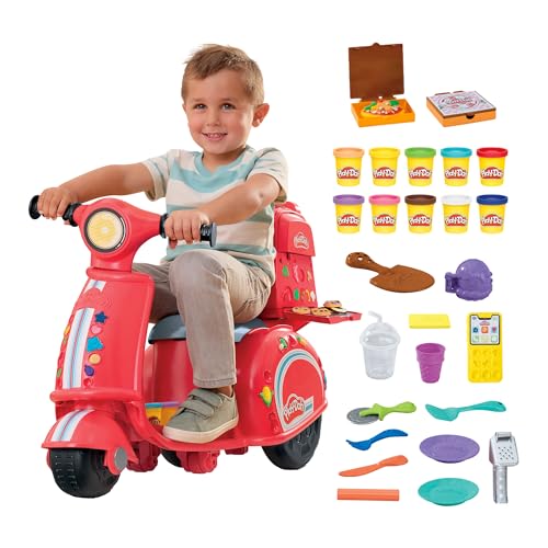 Play-Doh Pizza Delivery Scooter Playset: Imaginative Ride-On Food Fun