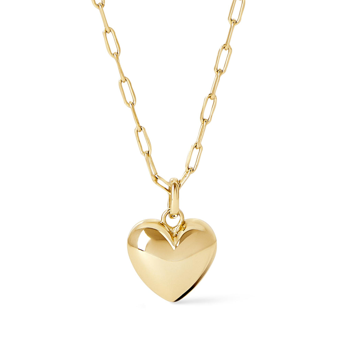 Gold Plated Heart Necklace for Women