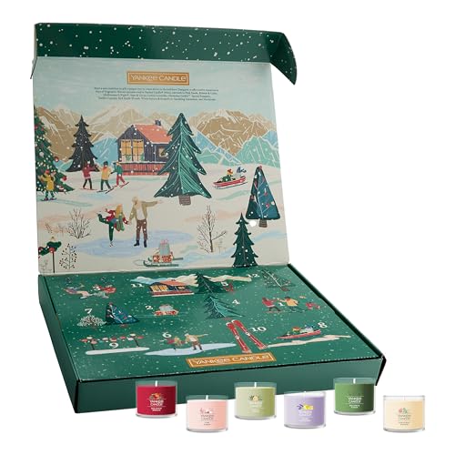 Yankee Candle 12 Days of Christmas Advent Calendar Mini Jars Variety Pack