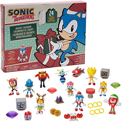 Sonic's 2024 Advent Calendar: Exclusive Figures and Surprises await!