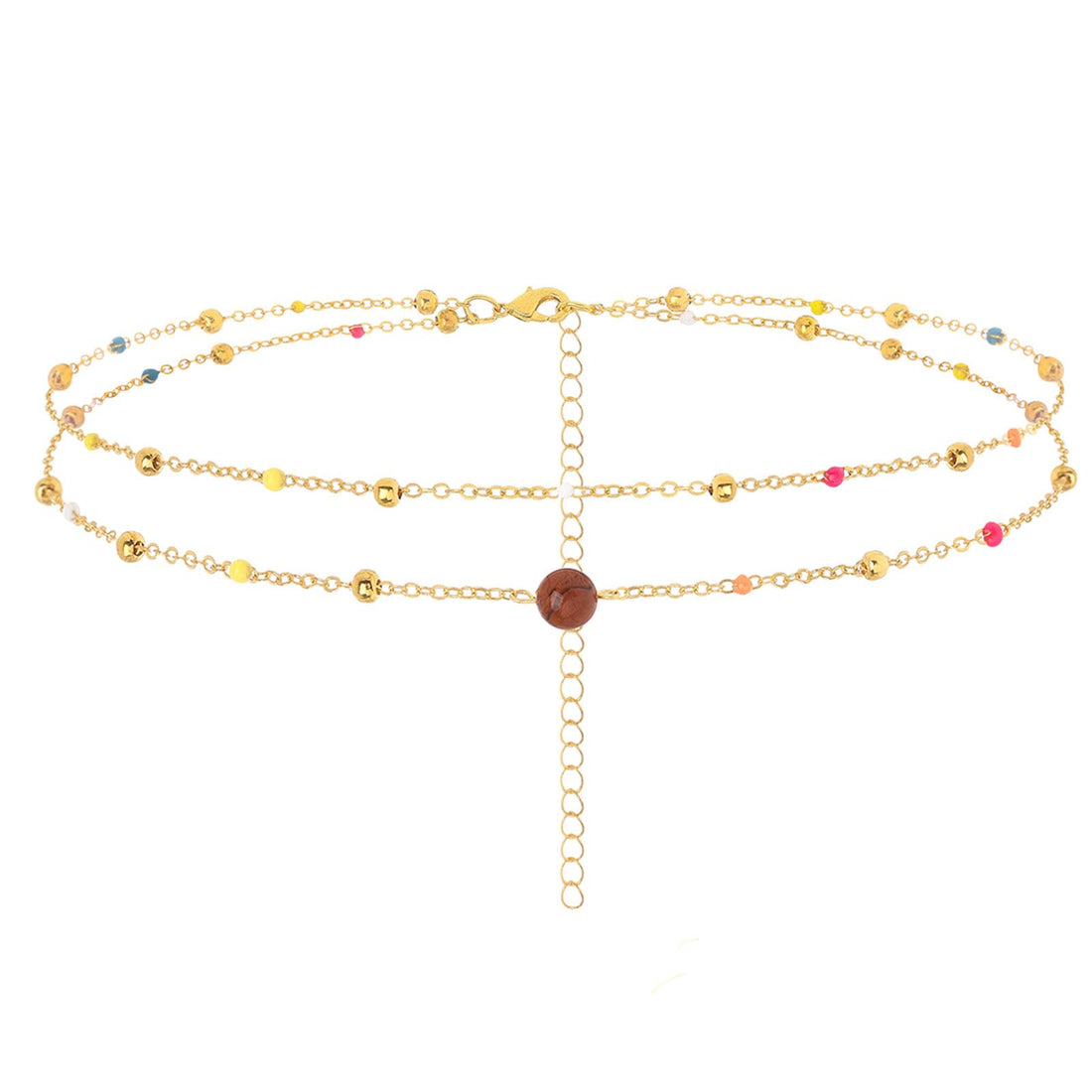Layered Solar System Waist Chain