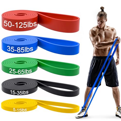 Resistance band for men and women exercise and strength training.