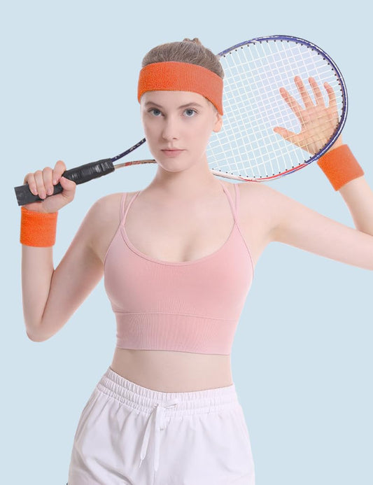 Neon 80s 90s Retro Sports Accessories Set for Women